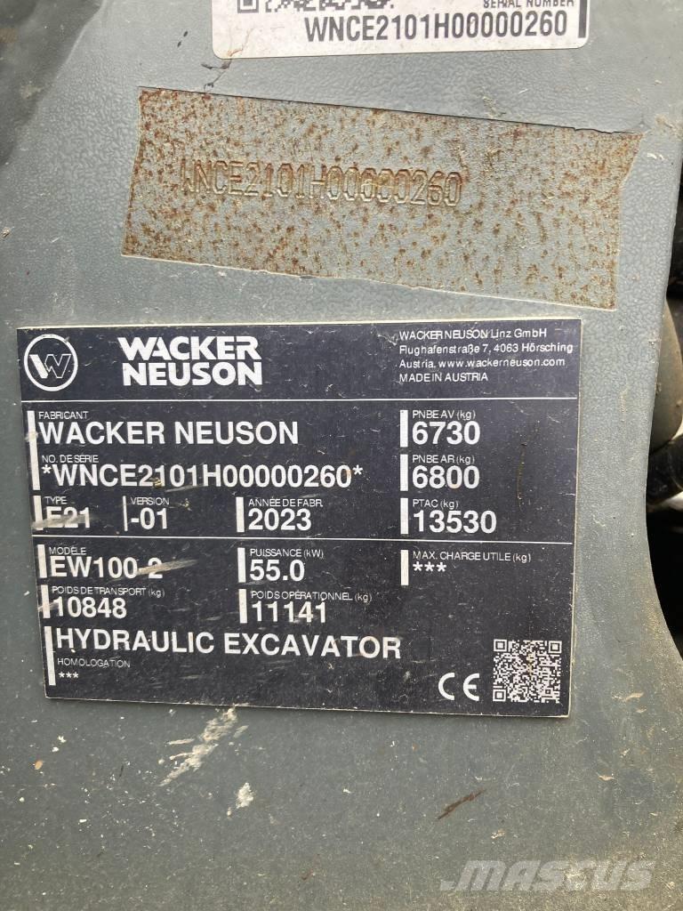 Wacker Neuson EW 100 Hjulgrävare