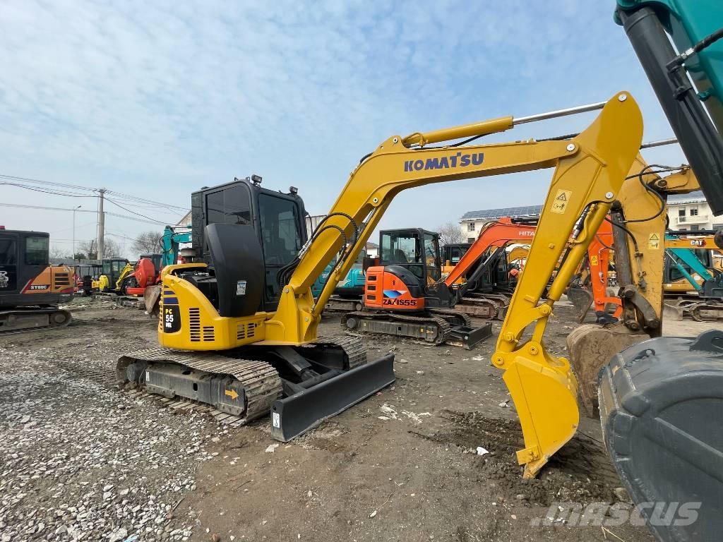 Komatsu PC 55 Minigrävare < 7t
