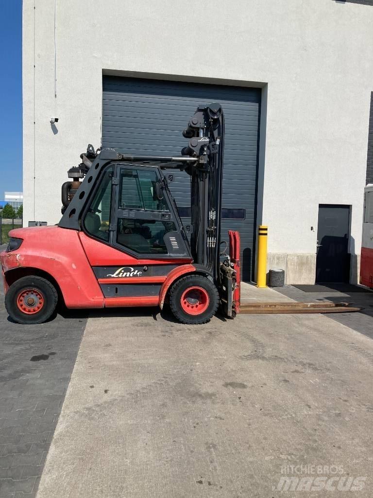 Linde H80D/900/396 Dieselmotviktstruckar
