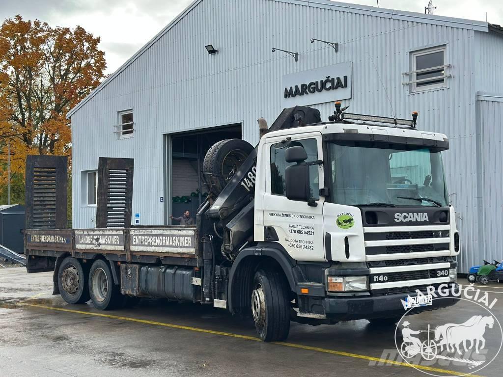 Scania 114G 340 Kranbilar