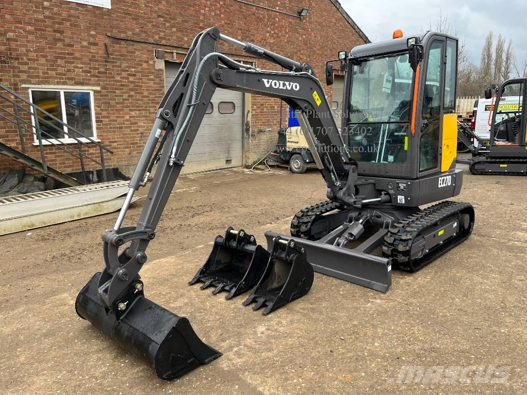 Volvo EC 27 D Minigrävare < 7t