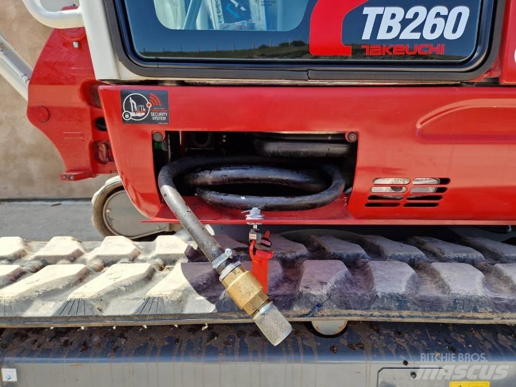 Takeuchi TB 260 Minigrävare < 7t