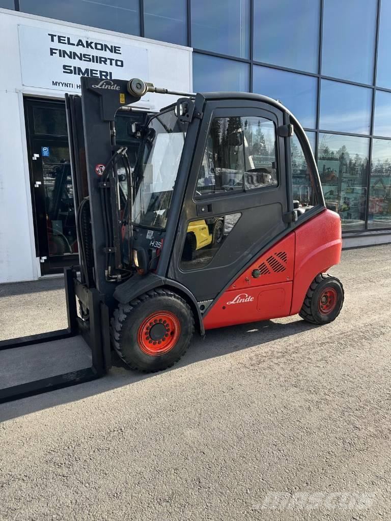 Linde H35D Dieselmotviktstruckar