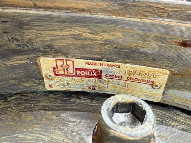 Valmet 921 TANDEM Chassi och upphängning