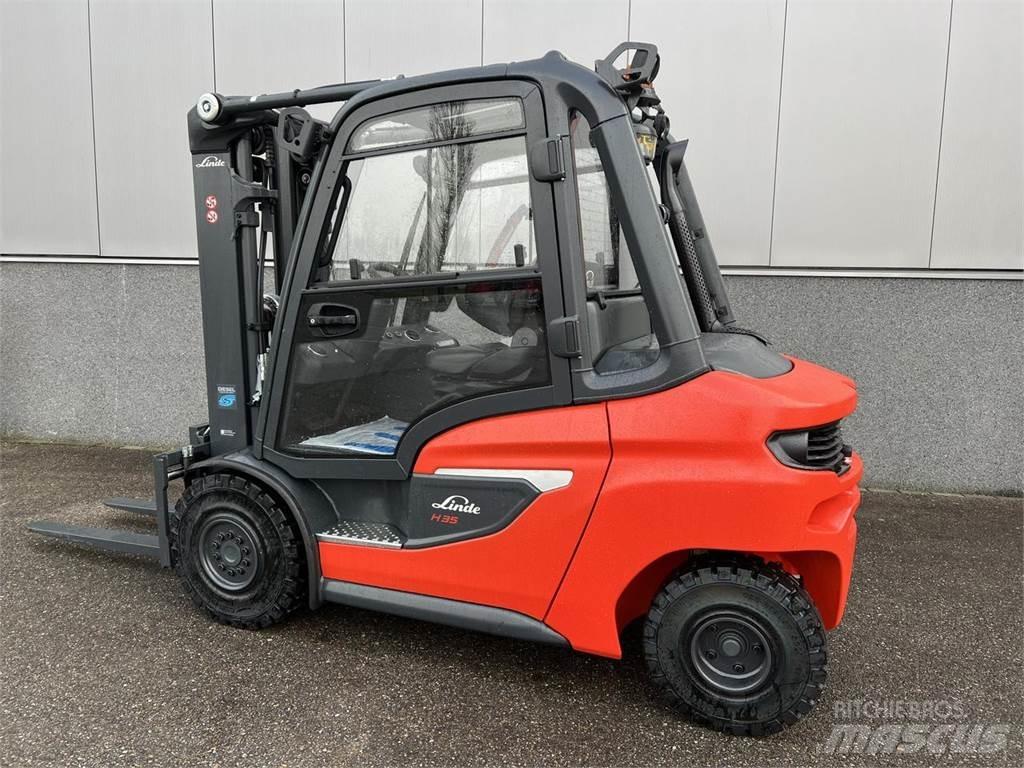 Linde H35D-01 Dieselmotviktstruckar