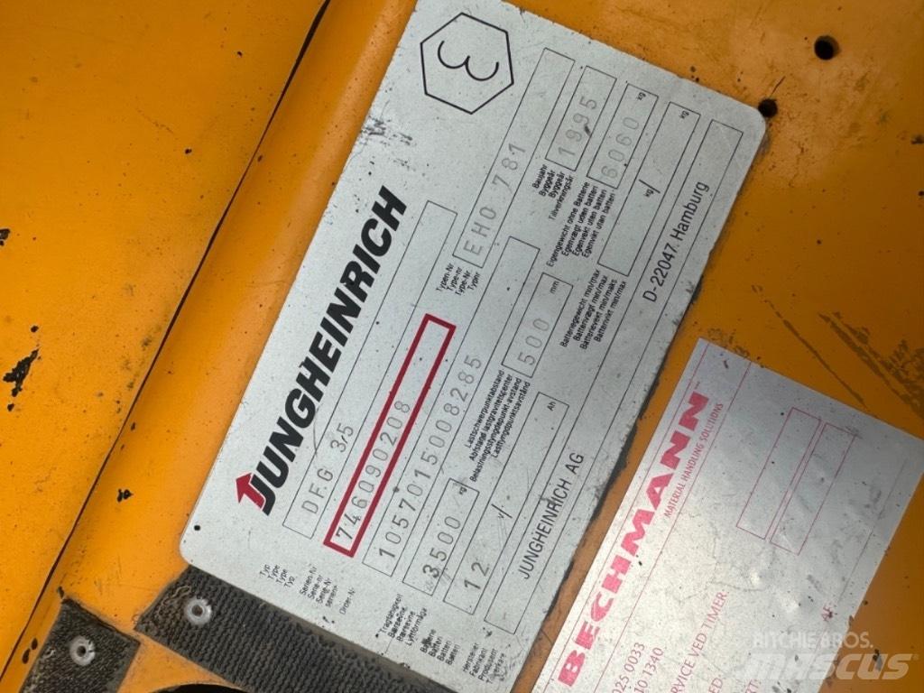 Jungheinrich EFD35 Dieselmotviktstruckar
