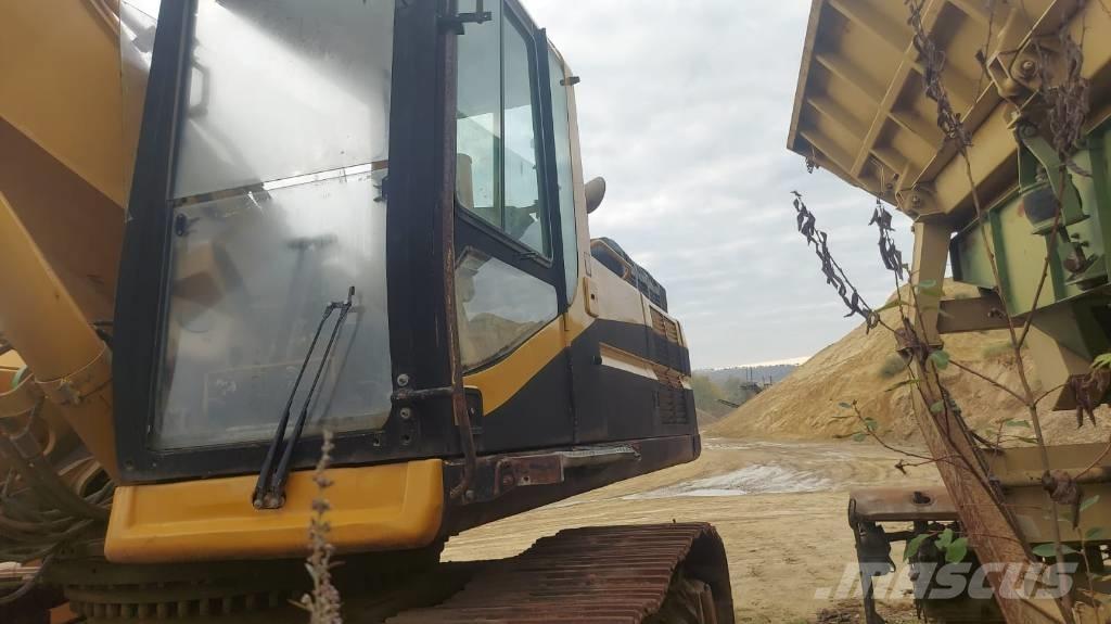 CAT 345 B L Band, kedjor och underreden