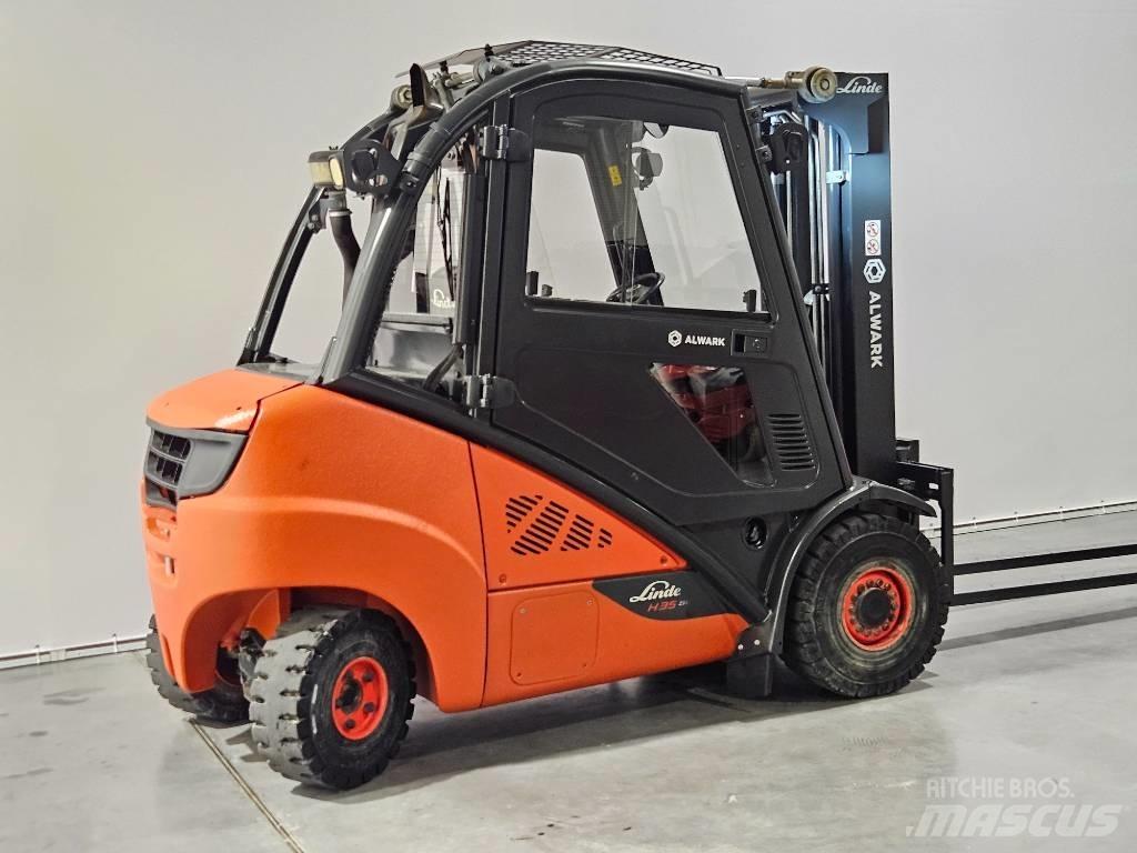 Linde H35D Dieselmotviktstruckar