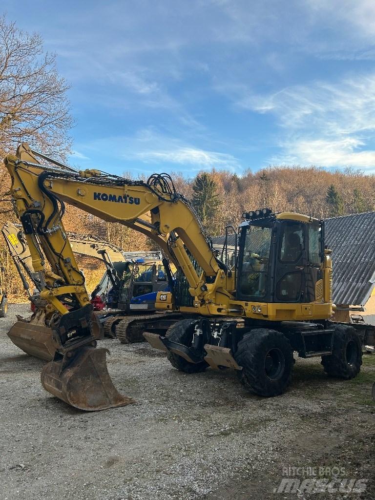 Komatsu Pw118mr11 Hjulgrävare