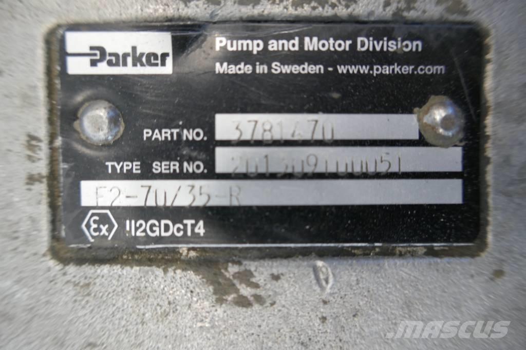 Parker F2 Hydraulik