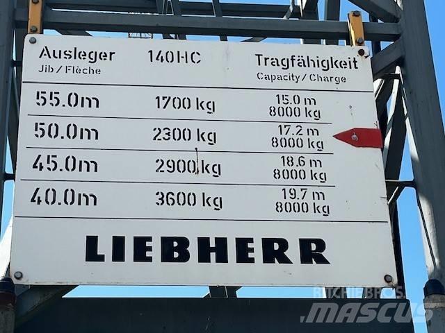 Liebherr 140 HC Byggkranar