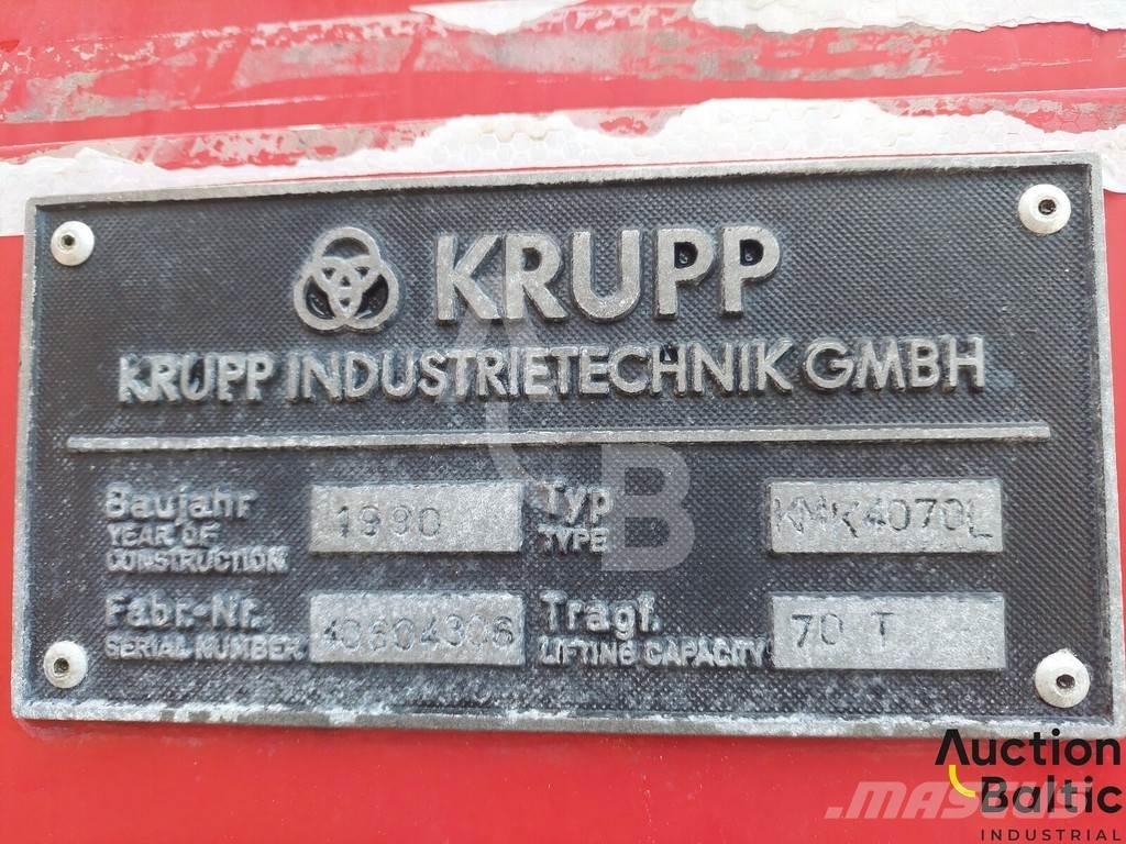 Krupp 4070L Kranbilar