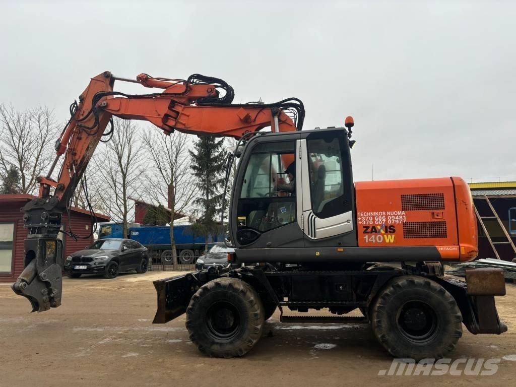 Hitachi ZX140 W-3 Hjulgrävare