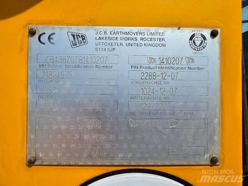JCB 436 ZX Hjullastare