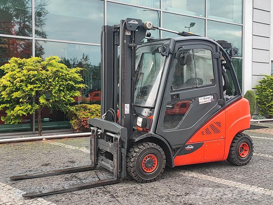 Linde H25D-02 Dieselmotviktstruckar