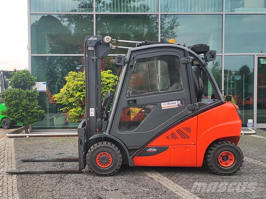 Linde H25D-02 Dieselmotviktstruckar