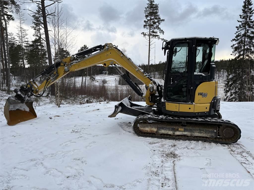Yanmar VIO50-6A Minigrävare < 7t