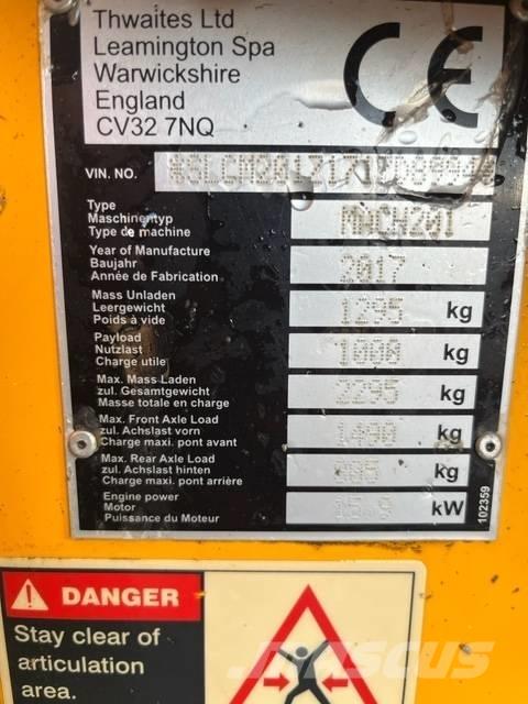 Thwaites Mach 201 Minidumprar