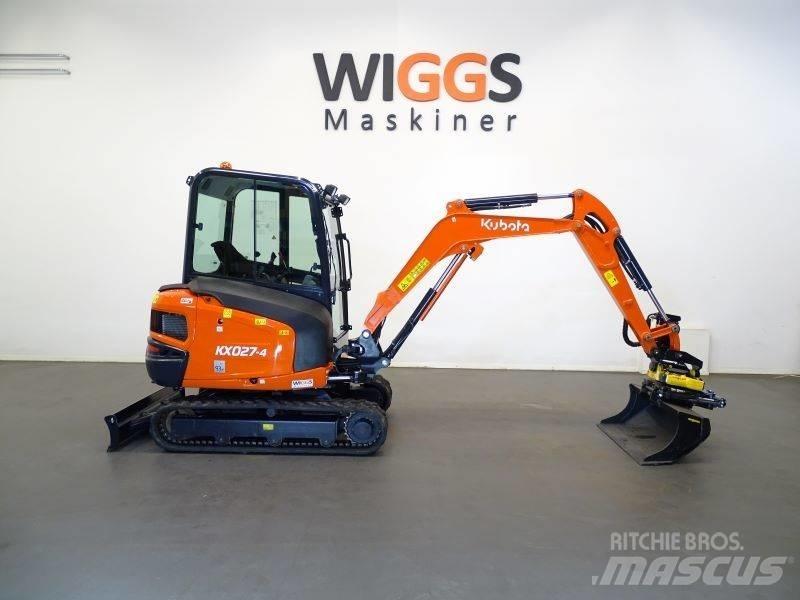 Kubota KX 027-4 Minigrävare < 7t