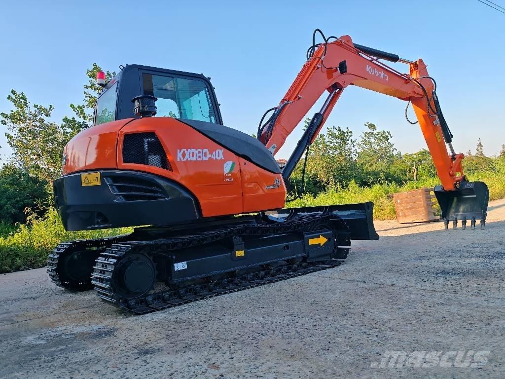 Kubota KX 080-4 CX Midigrävmaskiner 7t - 12t