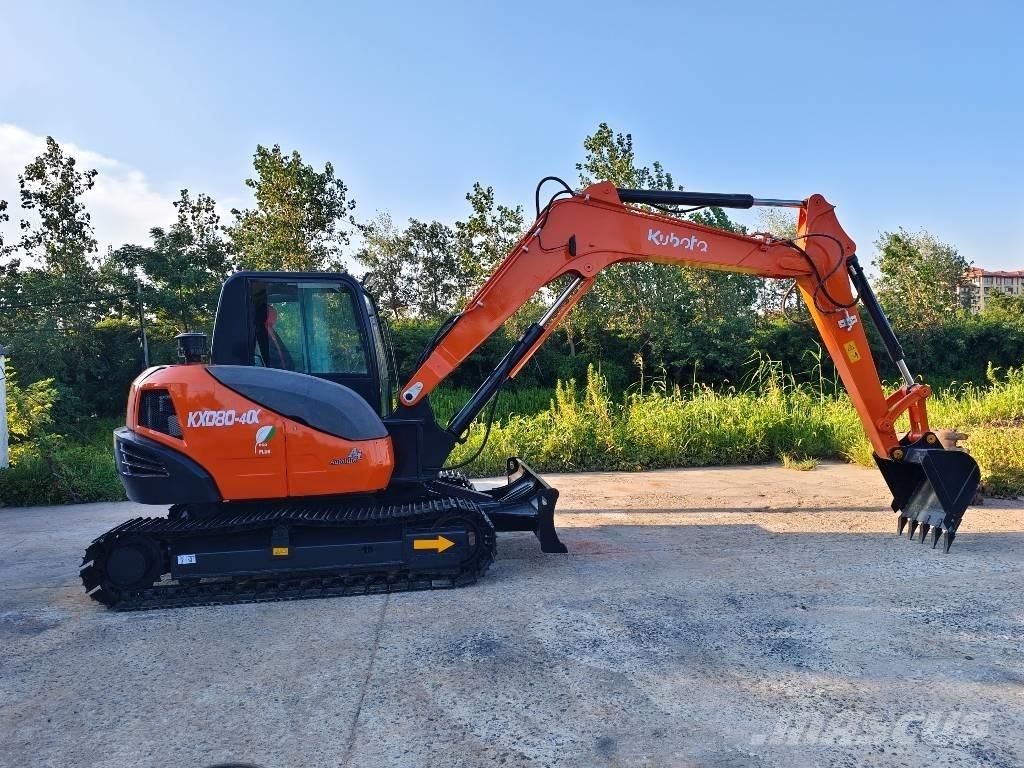 Kubota KX 080-4 CX Midigrävmaskiner 7t - 12t