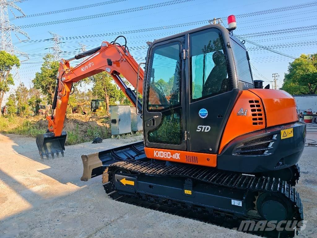Kubota KX 080-4 CX Midigrävmaskiner 7t - 12t