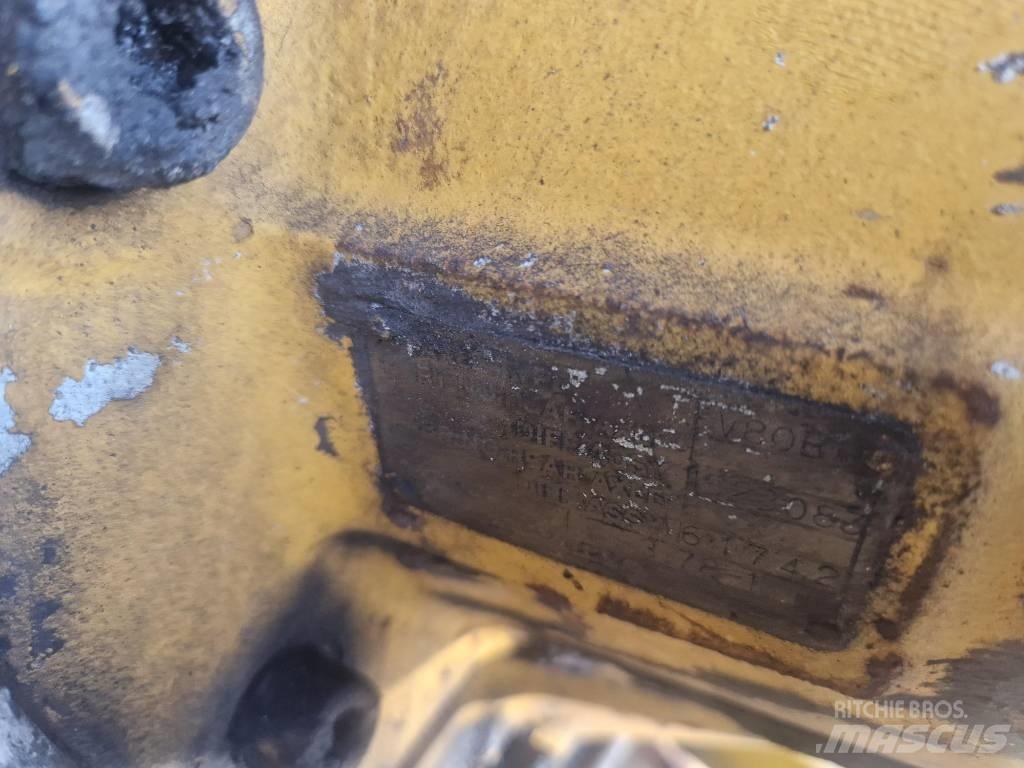 Volvo A25C Hjulaxlar