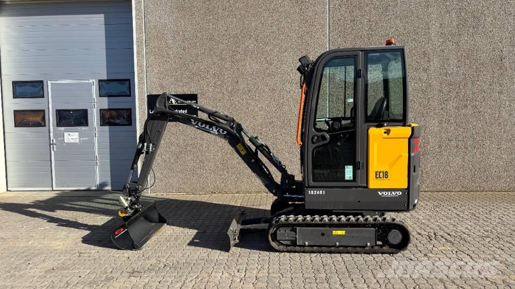 Volvo EC 18 Electric Minigrävare < 7t