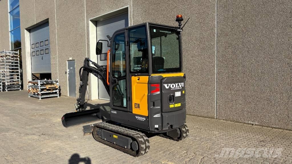Volvo EC 18 Electric Minigrävare < 7t