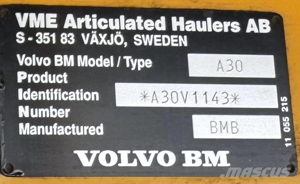 Volvo A 30 Midjestyrd dumper