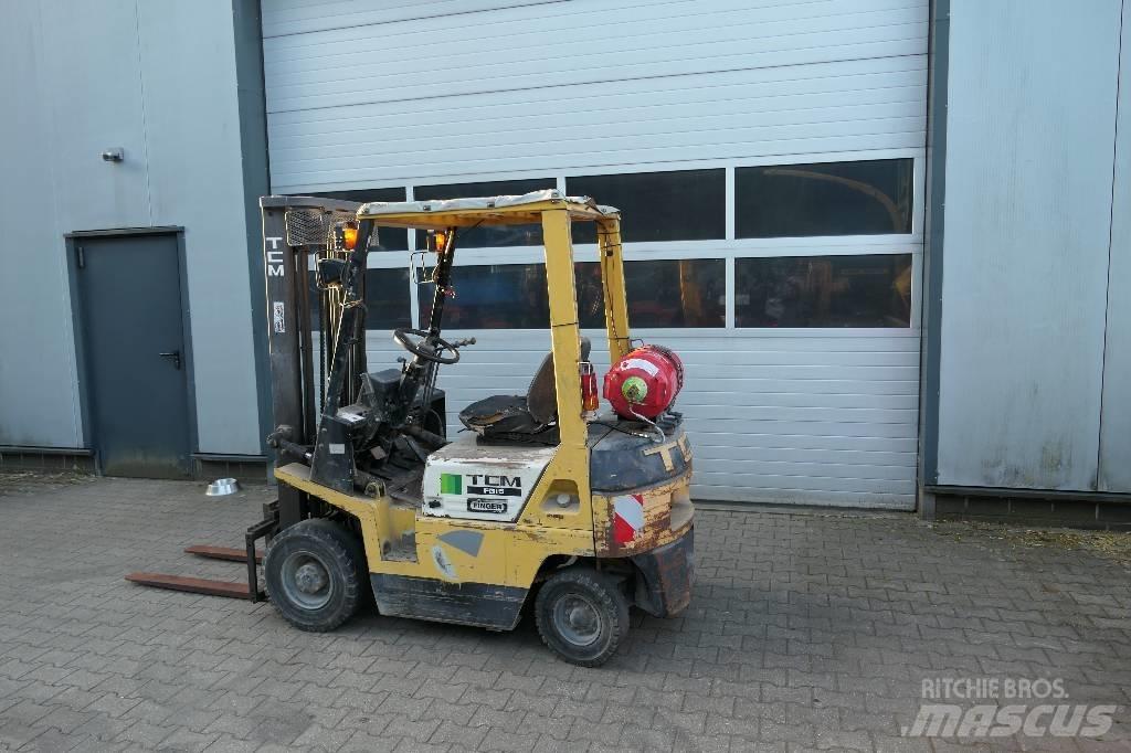TCM FG 15 N17 Gasolmotviktstruckar