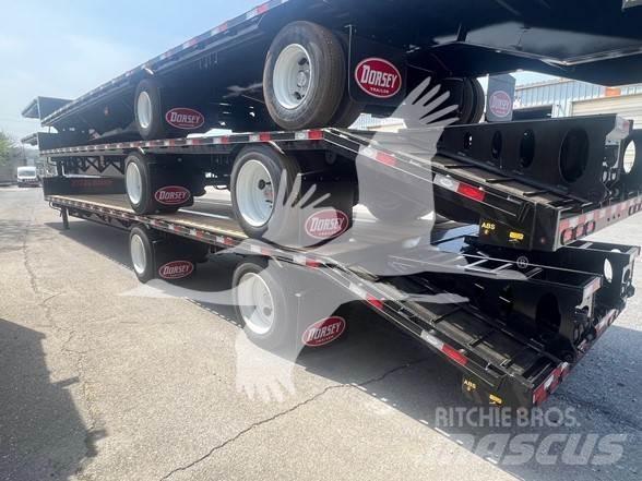 Dorsey BEAVERTAIL Låg lastande semi trailer
