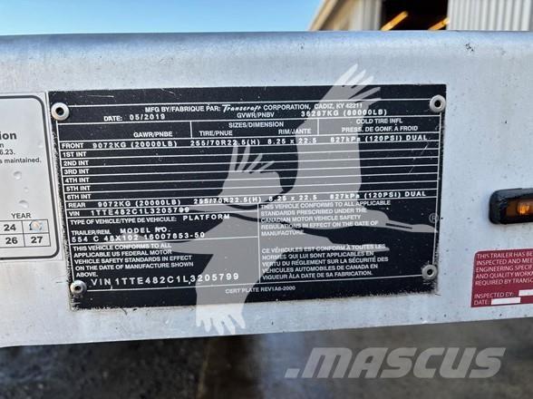 Transcraft D-EAGLE II Låg lastande semi trailer