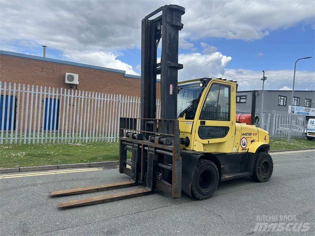 Hyster H8.0FT9 Gasolmotviktstruckar