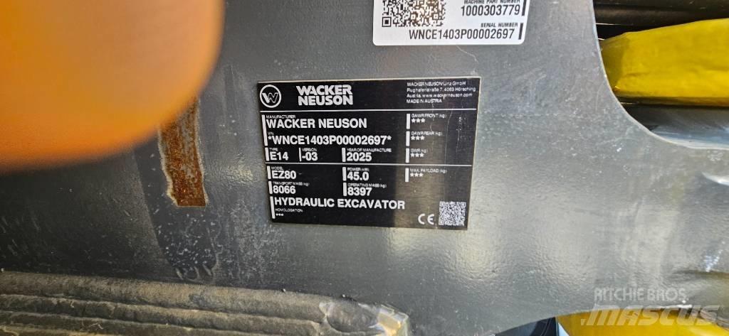 Wacker Neuson EZ 80 Midigrävmaskiner 7t - 12t