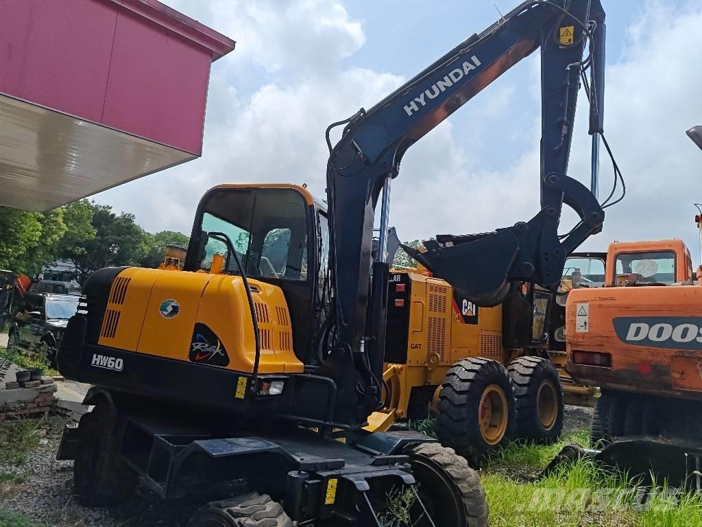 Hyundai R60W Minigrävare < 7t