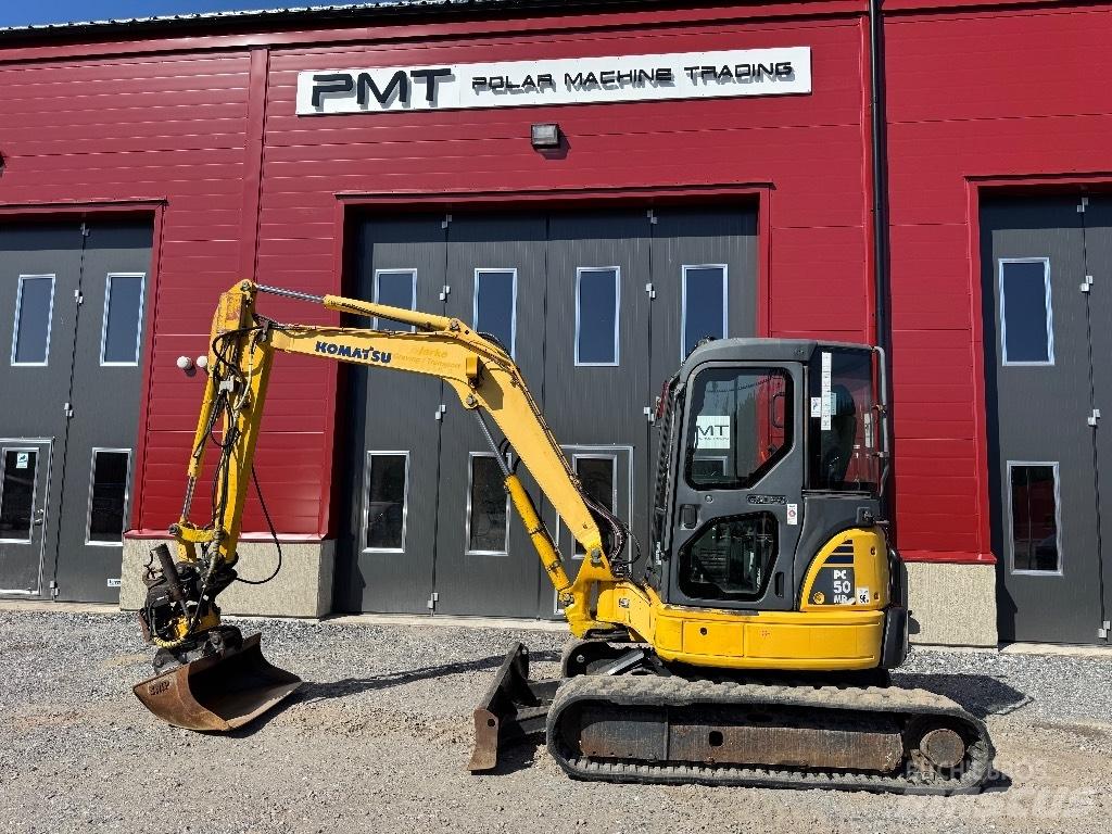 Komatsu PC 50 Minigrävare < 7t