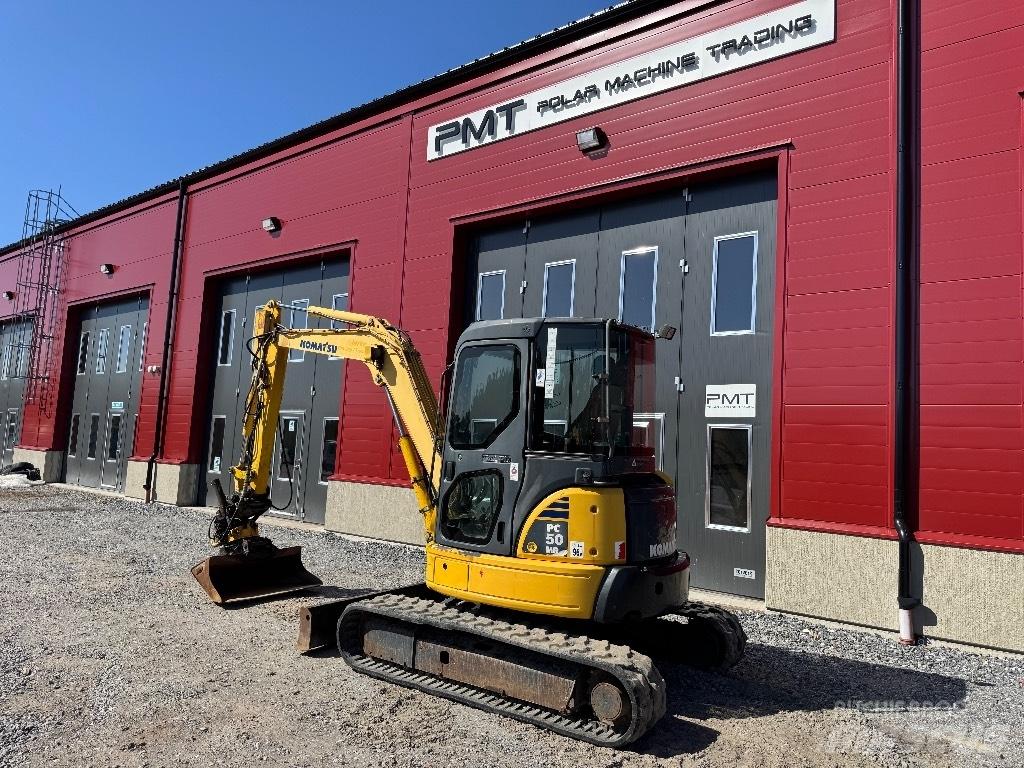 Komatsu PC 50 Minigrävare < 7t