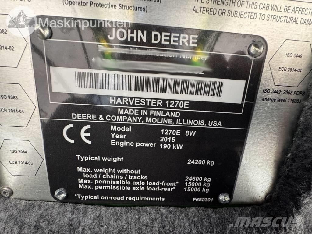 John Deere 1270 E Skördare