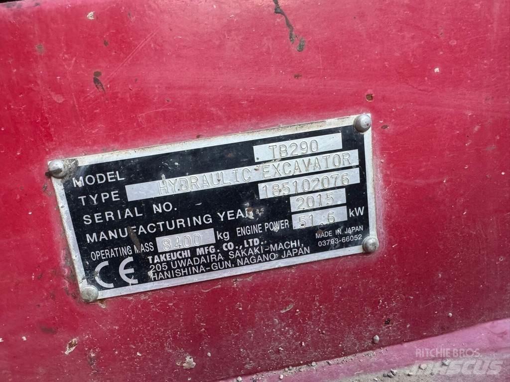 Takeuchi TB 290 Bandgrävare