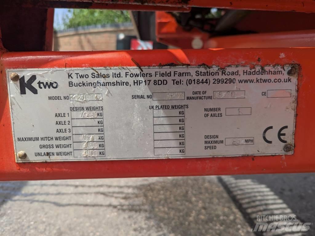 Ktwo Eco 60 Fast- och kletgödselspridare