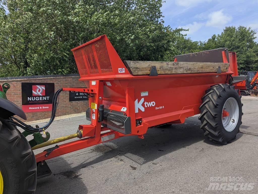 Ktwo Eco 60 Fast- och kletgödselspridare