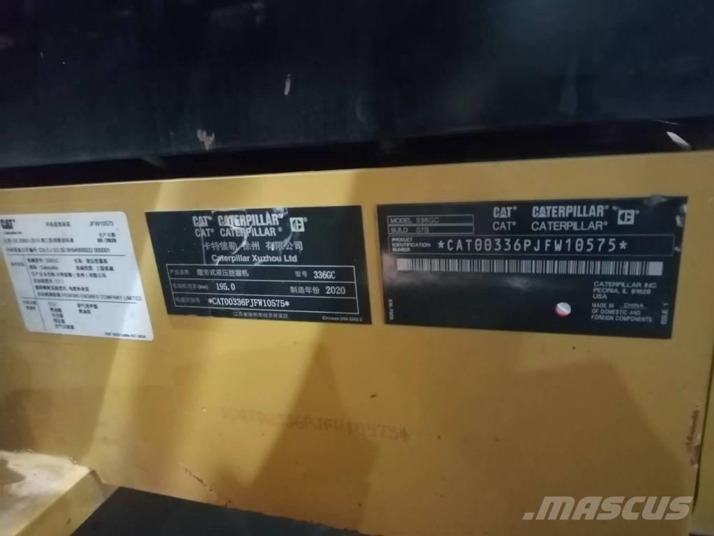 CAT 2020 CAT 336Gc Hjulgrävare