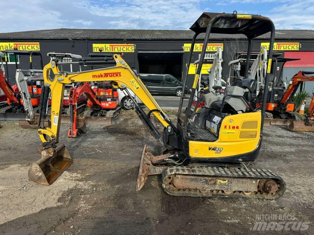 Yanmar Vio 17 Minigrävare < 7t