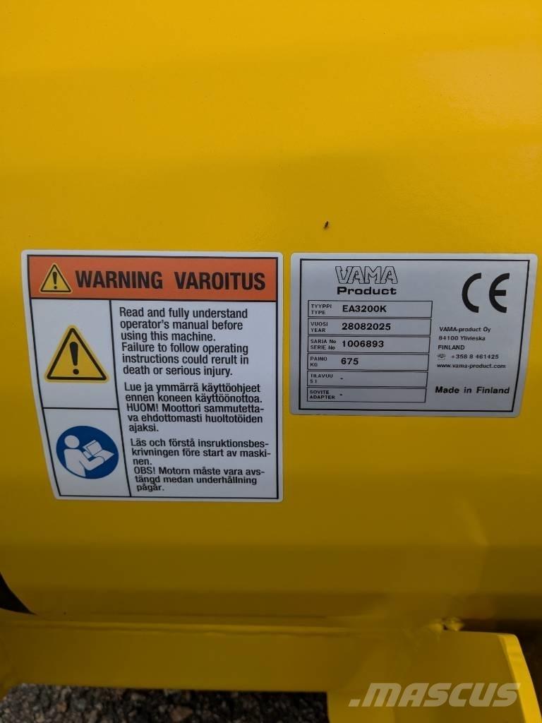 Vama EA 3200 K Snöblad och plogar