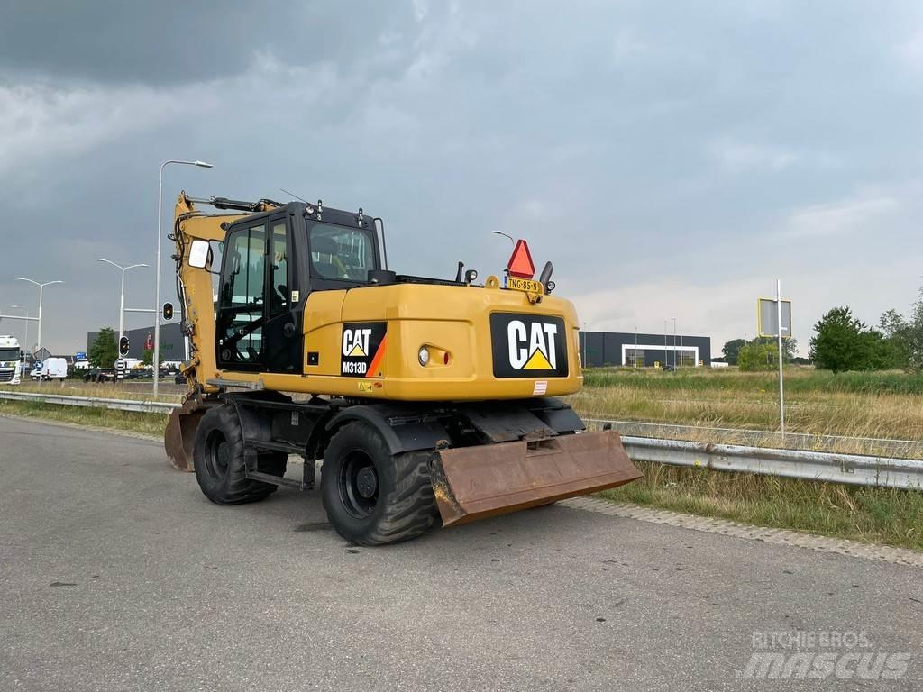 CAT M313D - CE Hjulgrävare