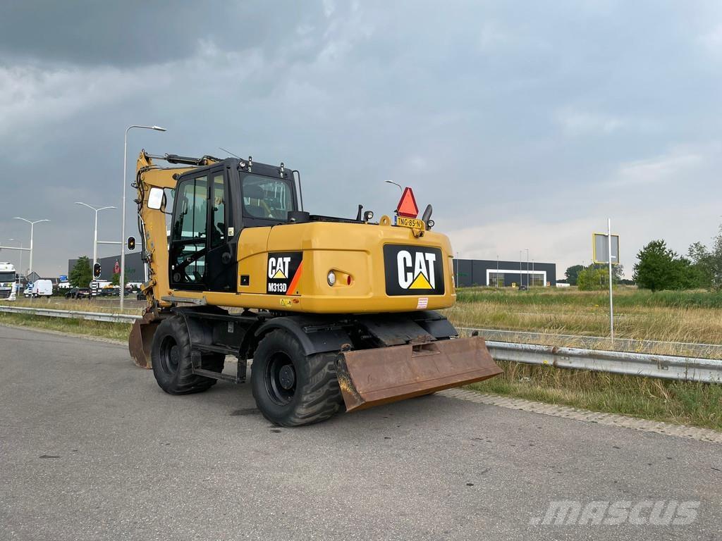CAT M313D - CE Hjulgrävare