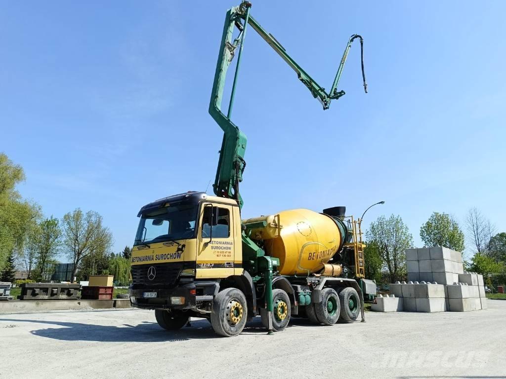 Mercedes-Benz 4143 Lastbilar med betongpump
