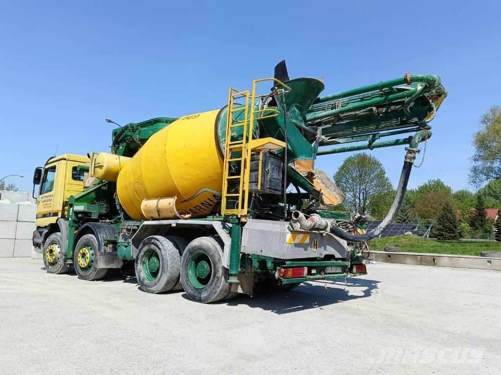 Mercedes-Benz 4143 Lastbilar med betongpump