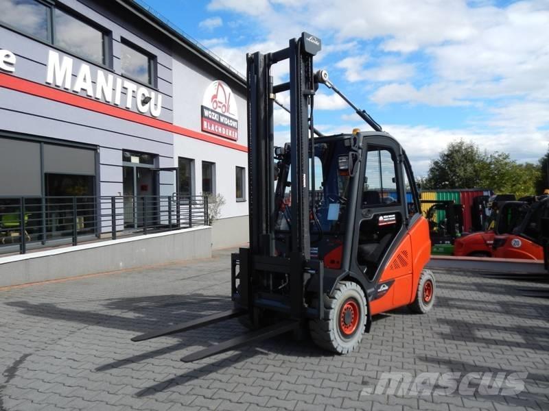 Linde H30T-02 Gasolmotviktstruckar